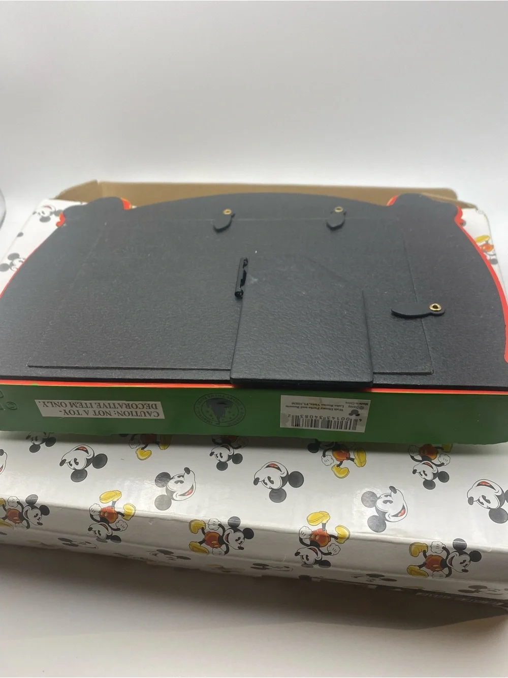 Vintage Retired Disney Mickey & Minnie Gate Walt Disney World Photo Frame